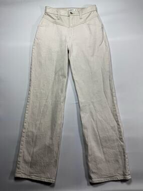 Abercrombie & Fitch Women's High Rise 90s Relaxed Mixed Fabric Jeans - 4 (27x31)